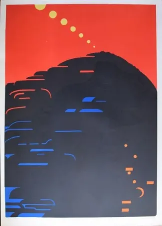 Lithografie Maselli - Senza titolo