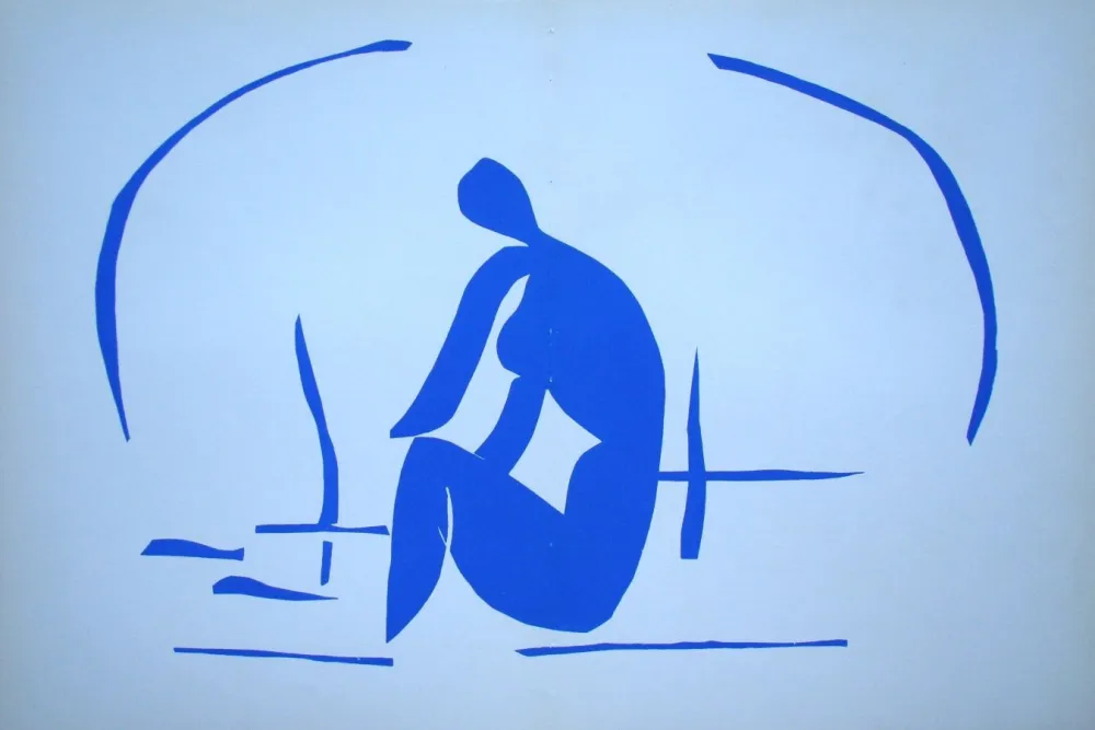 Lithografie Matisse (After) - Baigneuse dans les roseaux