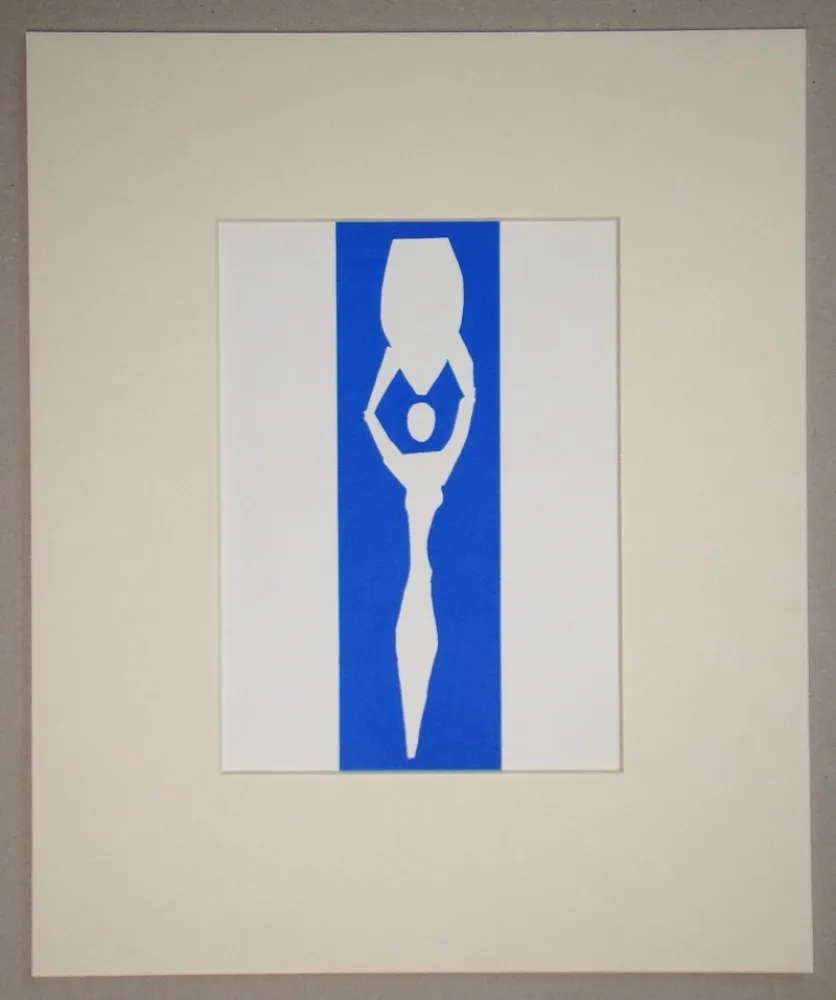 Lithografie Matisse (After) - Femme à l'amphore - 1952