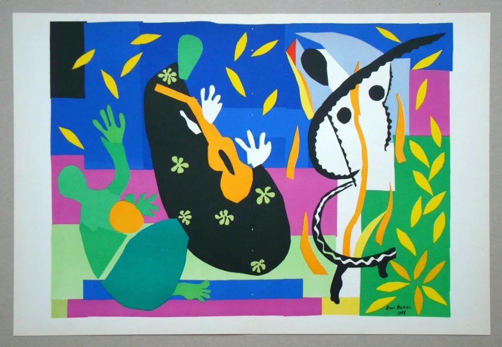 Lithografie Matisse (After) - Tristesse du Roi