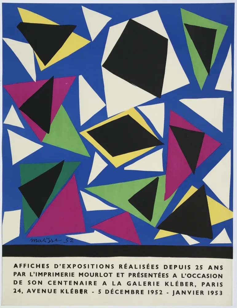 Lithografie Matisse - Exposition D’Affiches – Galerie Kleber