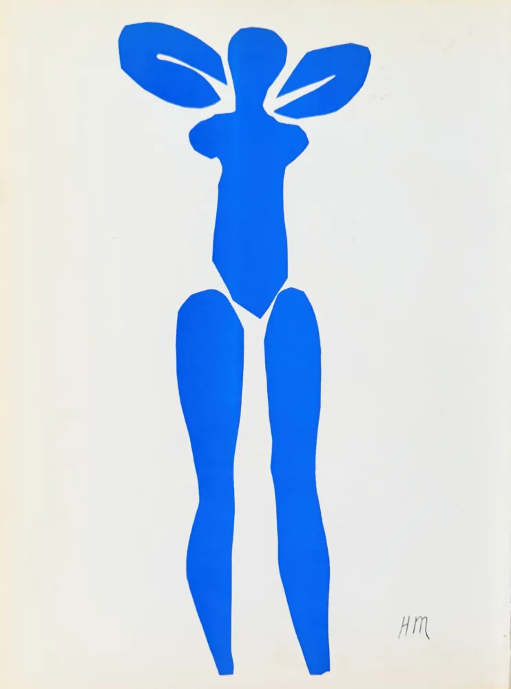 Lithografie Matisse - Femme Bleue