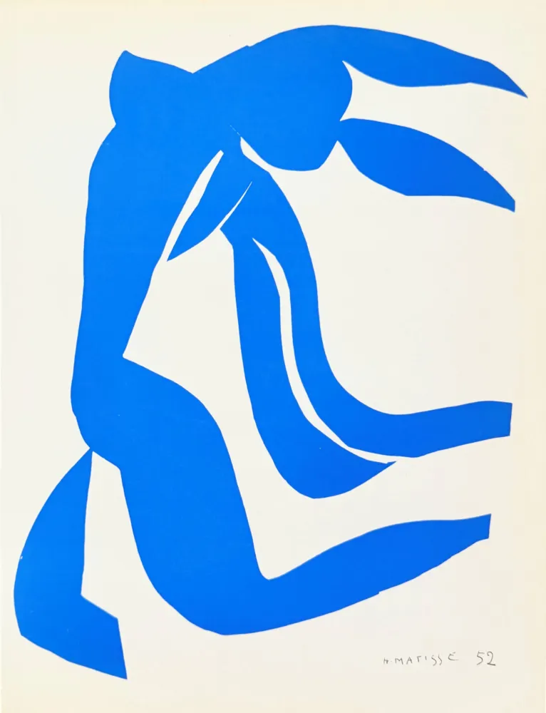Lithografie Matisse - Femme Bleue