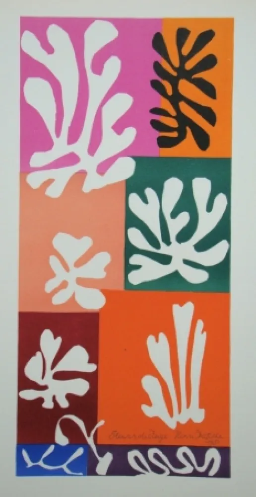 Lithografie Matisse - Fleurs De Neige