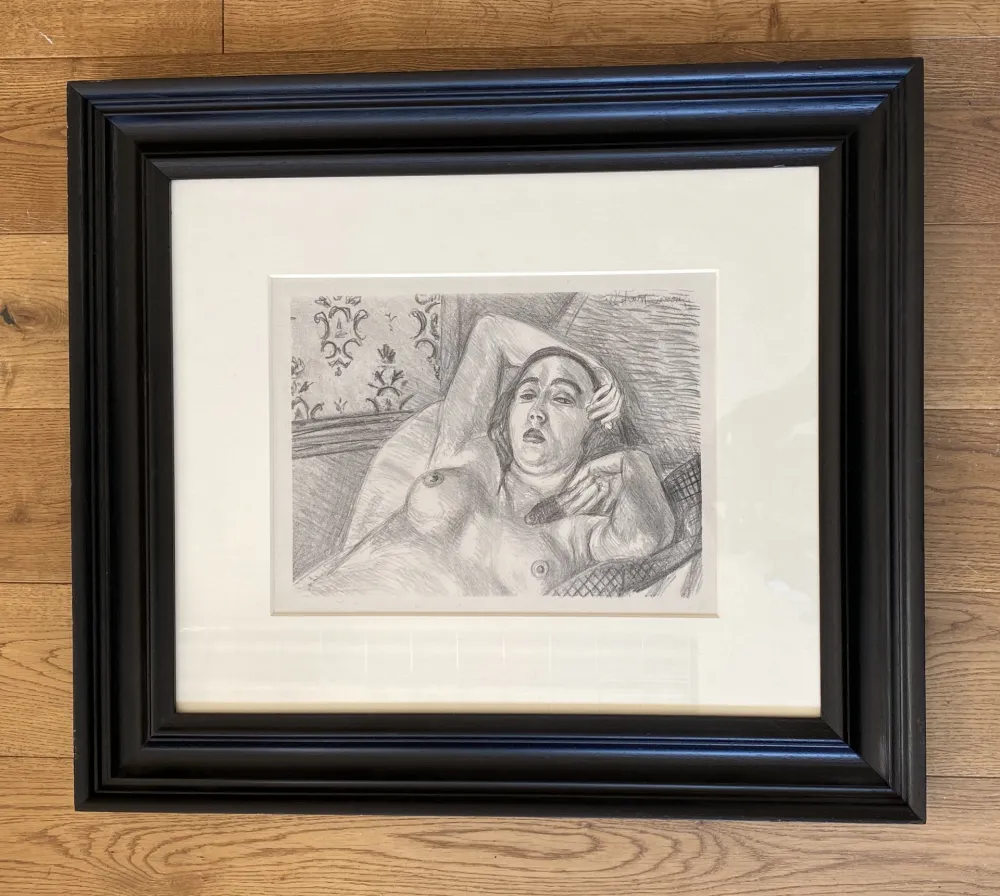 Lithografie Matisse -  Le repos du modele
