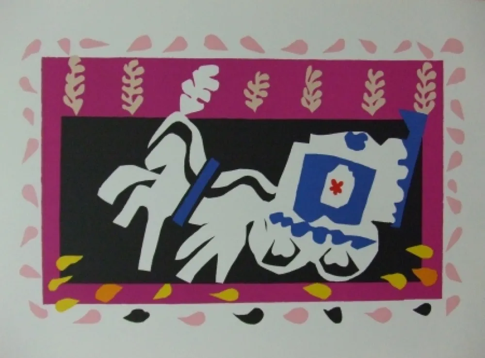 Lithografie Matisse - L'enterrement de Pierrot