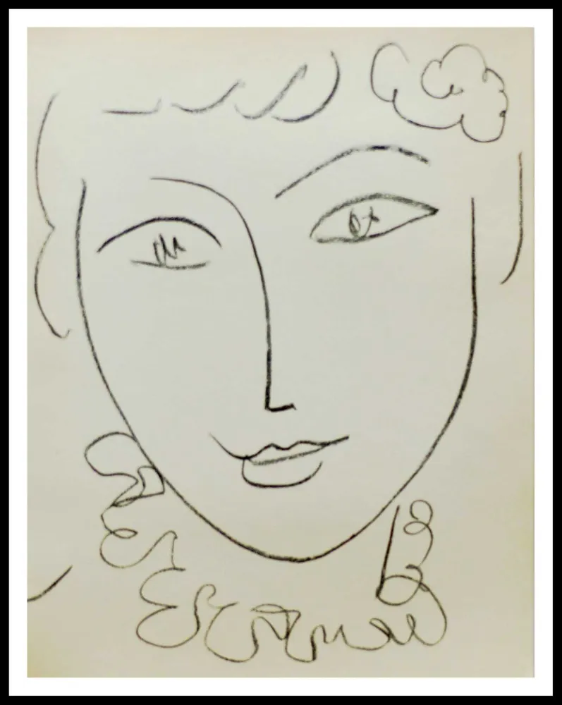 Lithografie Matisse - Madame de Pompadour