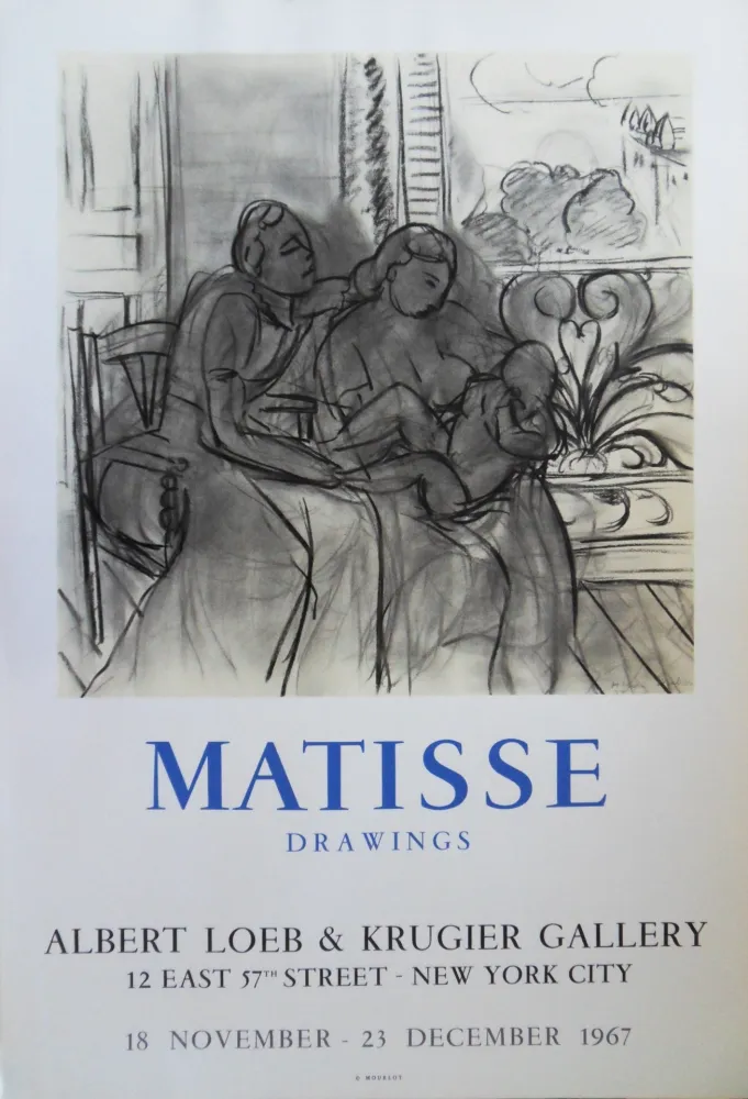 Geïllustreerd Boek Matisse - Maternité (Matisse - Drawings