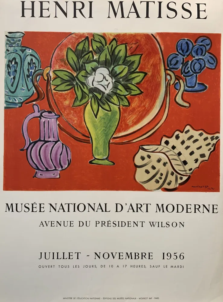 Lithografie Matisse - Musée National d'Art Moderne