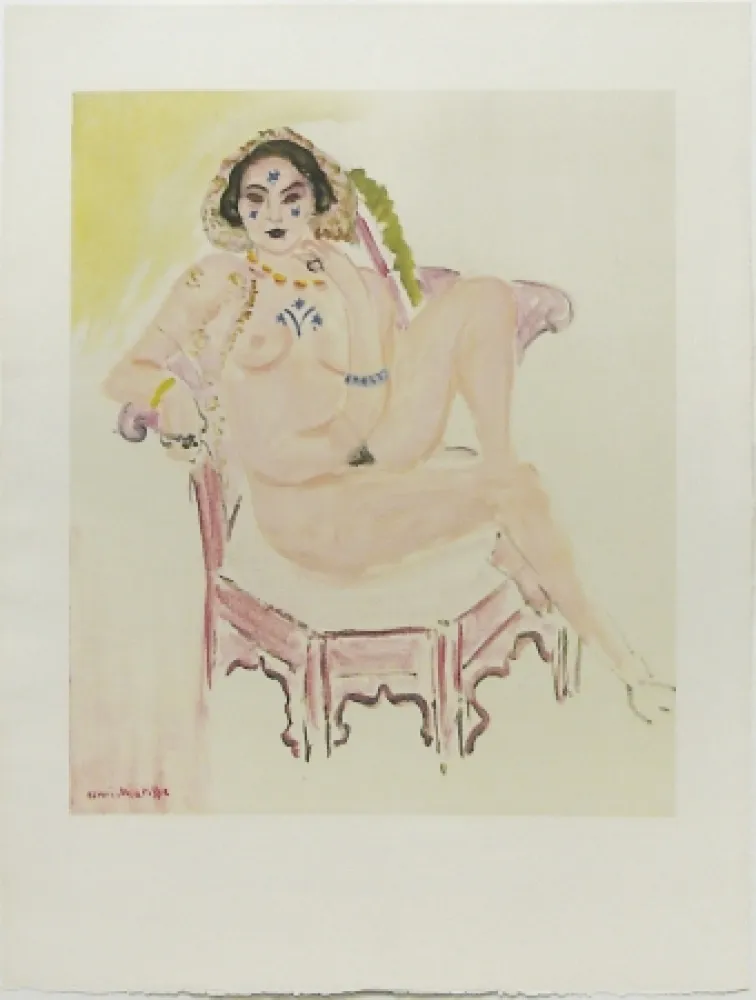 Lithografie Matisse - Nu