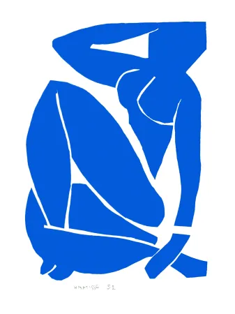 Lithografie Matisse - Nu Bleu III (Blue Nude III)