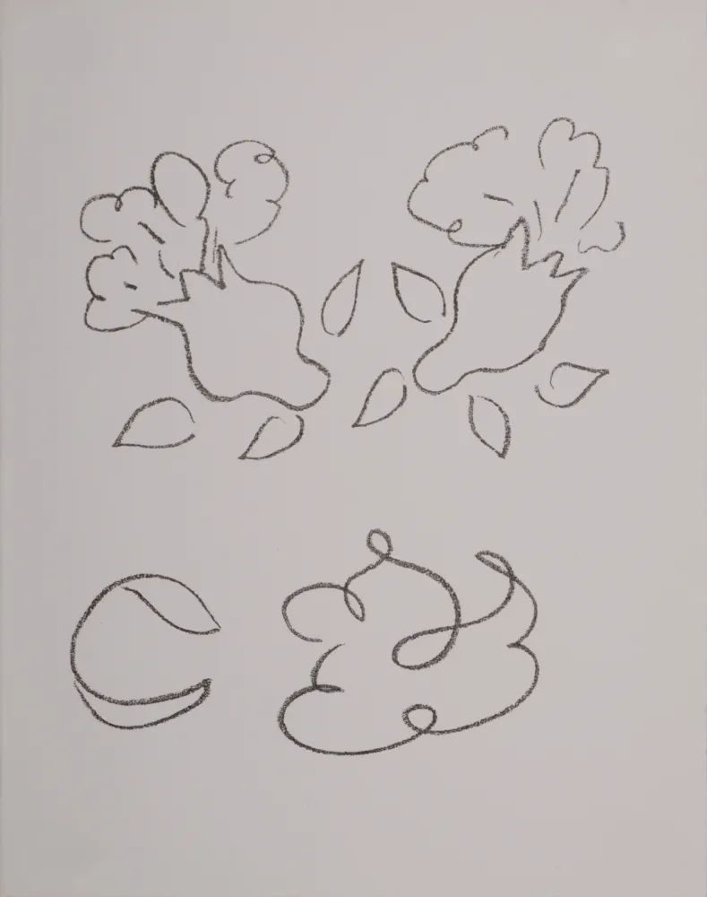 Lithografie Matisse - Sketch for la religieuse portugaise, 1972