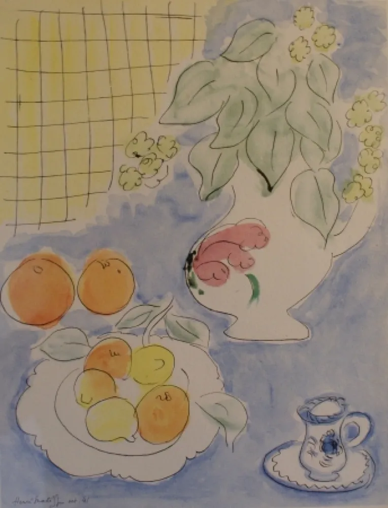 Lithografie Matisse - Still life
