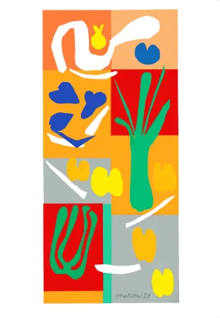 Lithografie Matisse - Végétaux (Vegetables)