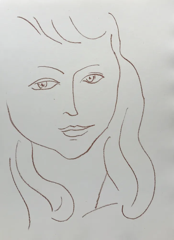 Lithografie Matisse - Visages II