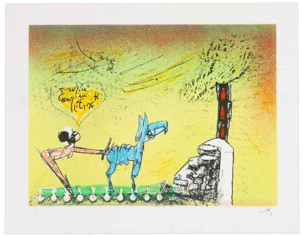 Lithografie Matta - All Cosmicstrippers III