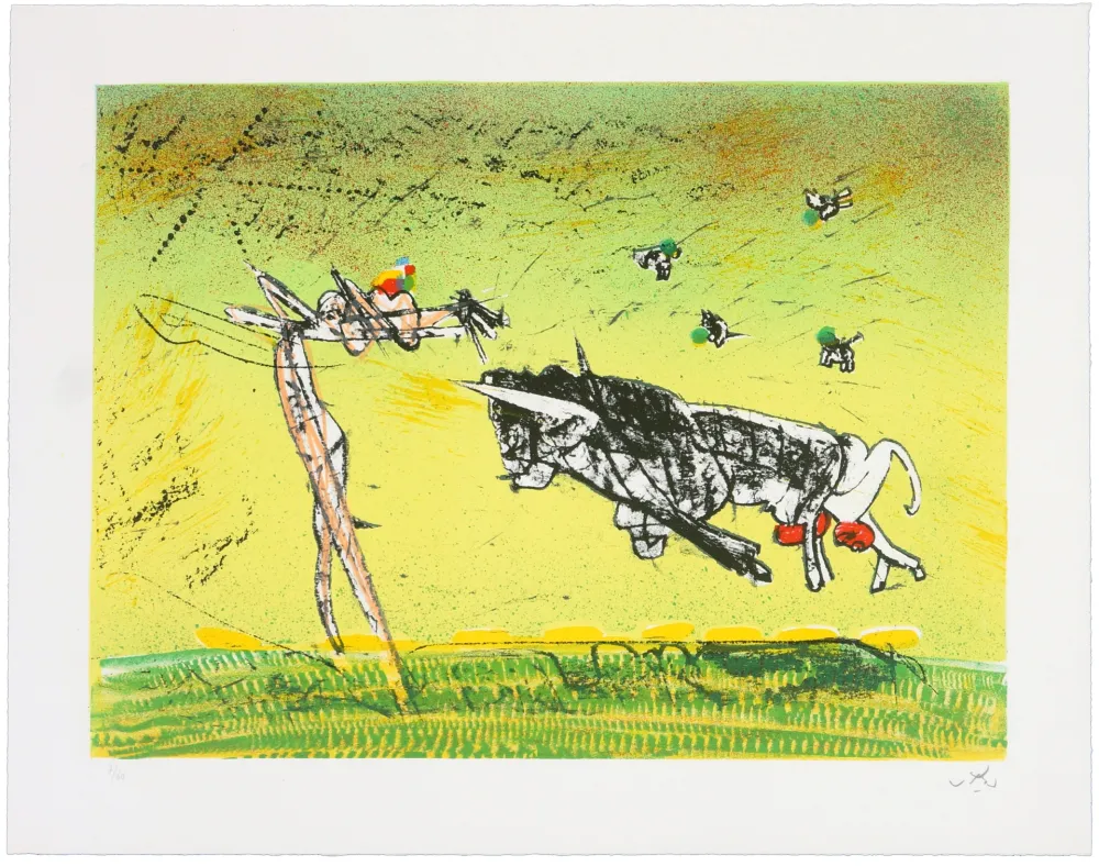 Lithografie Matta - All Cosmicstrippers IV