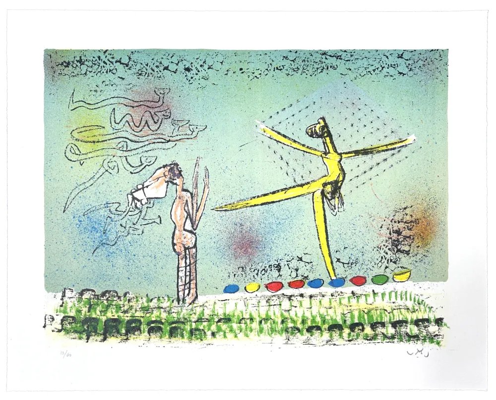 Lithografie Matta - All Cosmicstrippers XVI