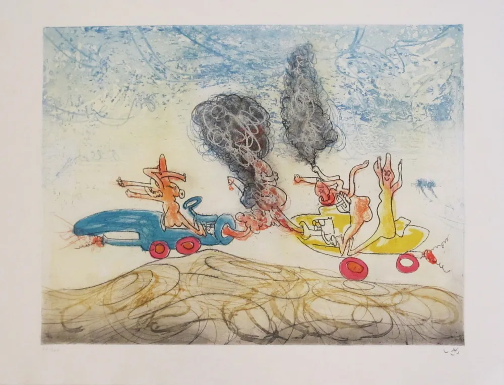 Ets En Aquatint Matta - Oh! Tomobiles