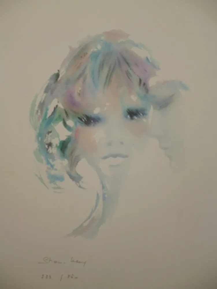 Lithografie Merry - WE