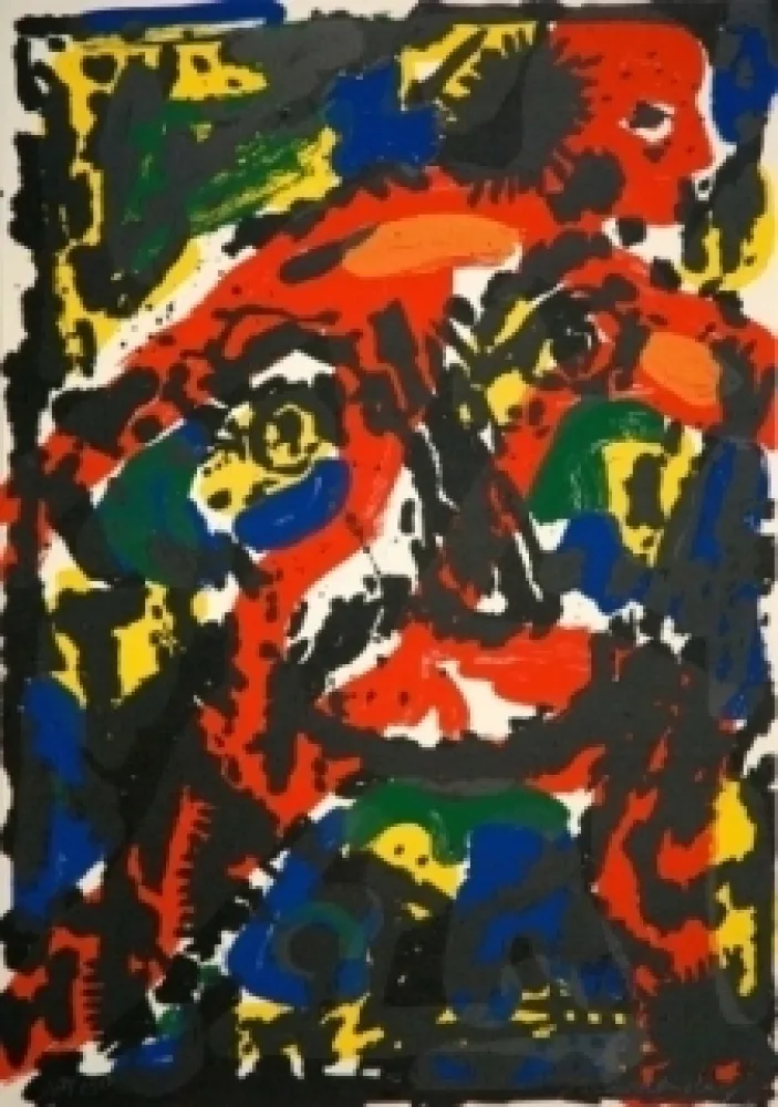 Zeefdruk Middendorf - Sans titre