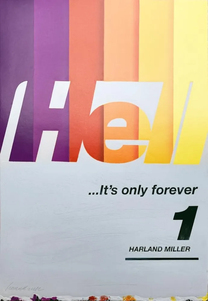Houtsnede Miller - Hell... It's Only Forever 1