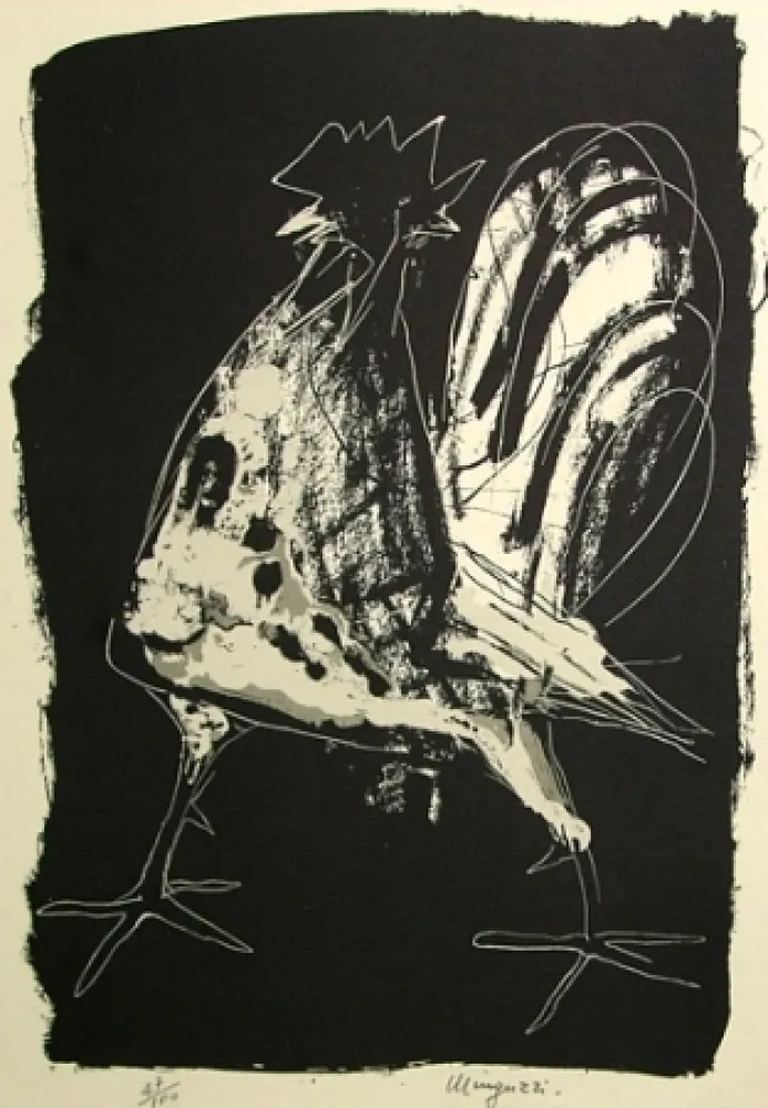 Geïllustreerd Boek Minguzzi - Luciano Minguzzi. Cinque litografie originali