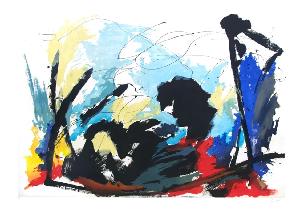 Ets En Aquatint Miotte - Alcibiade