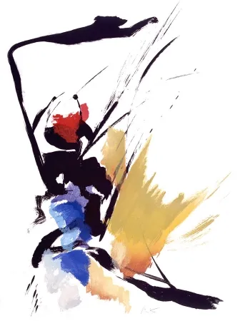 Aquatint Miotte - Aux 4 vents