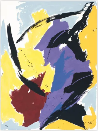 Zeefdruk Miotte - Mancha Central Violeta