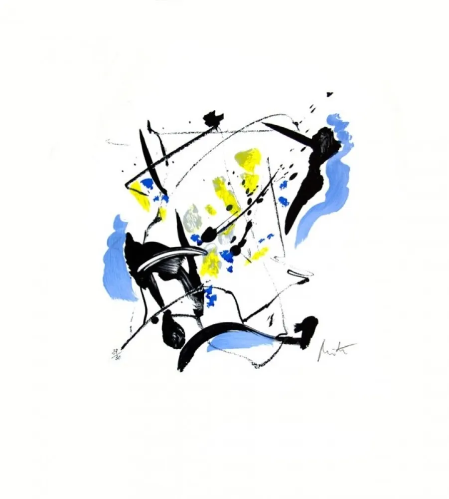 Lithografie Miotte - Mélopée 2