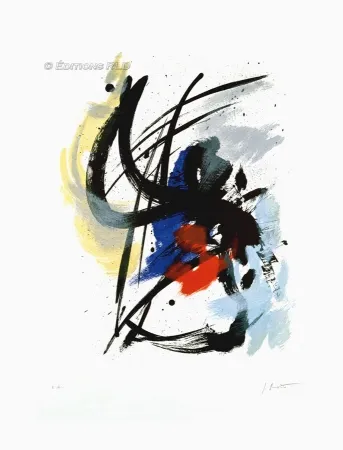 Aquatint Miotte - Pierre Noire