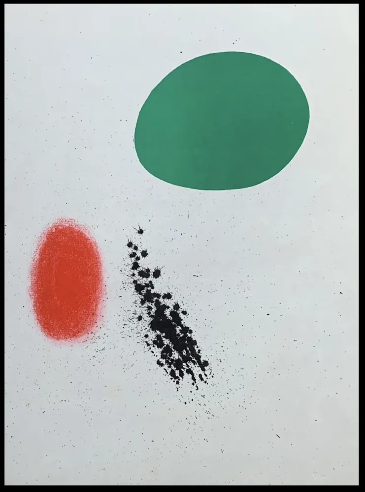 Lithografie Miró (After) - Composition II 