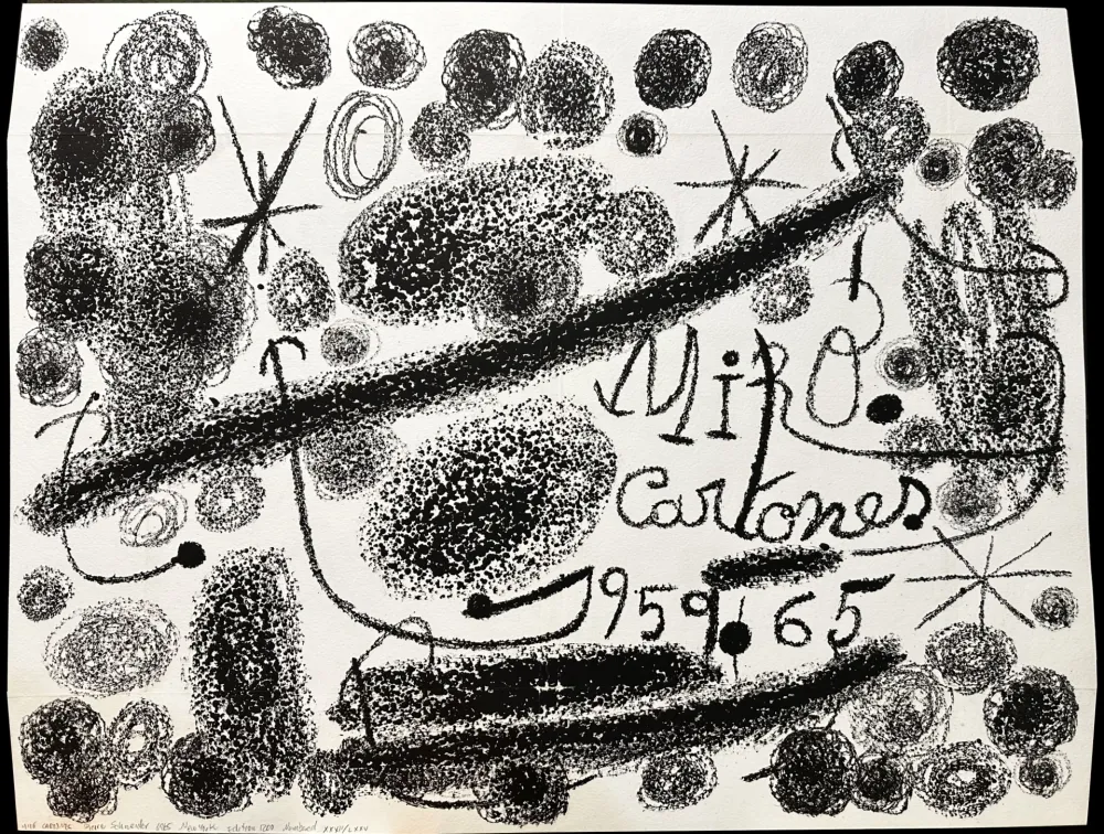 Lithografie Miró - 