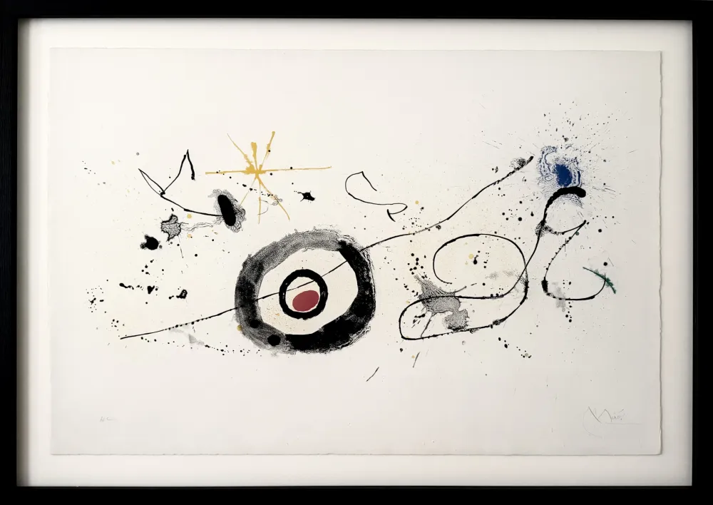 Lithografie Miró - Crossing the Mirror