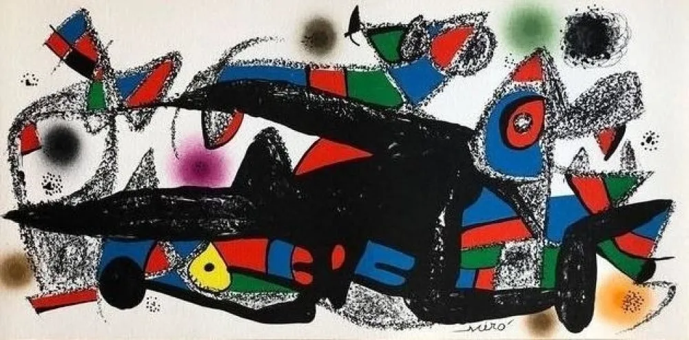 Lithografie Miró - Escultor : Dinamarca