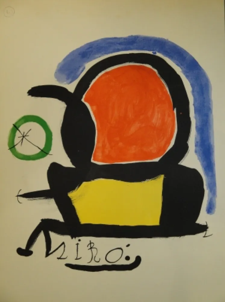 Lithografie Miró - Exhibition 