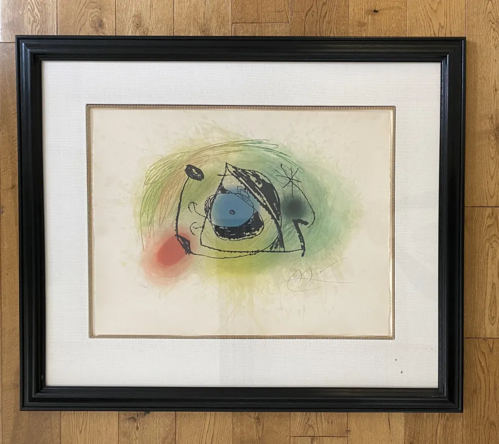 Ets En Aquatint Miró - La Musaraigne (