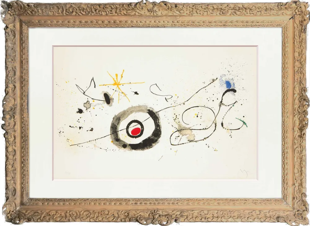 Lithografie Miró - La traversée du miroir