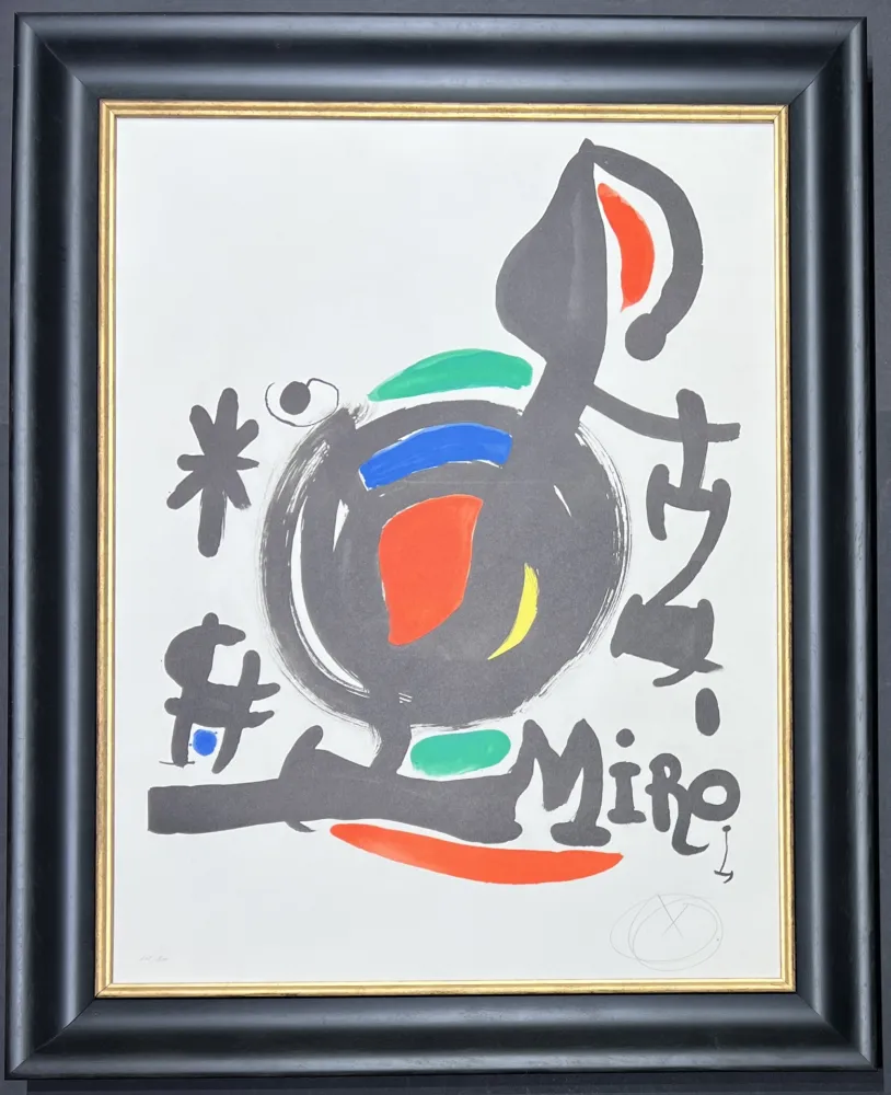 Lithografie Miró - Les essències de la terra