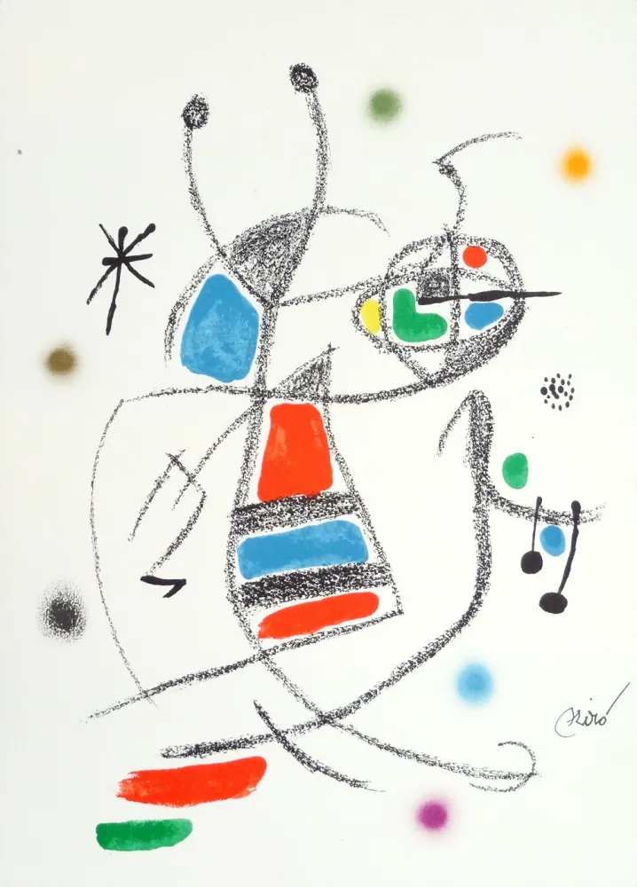 Lithografie Miró - Maravillas