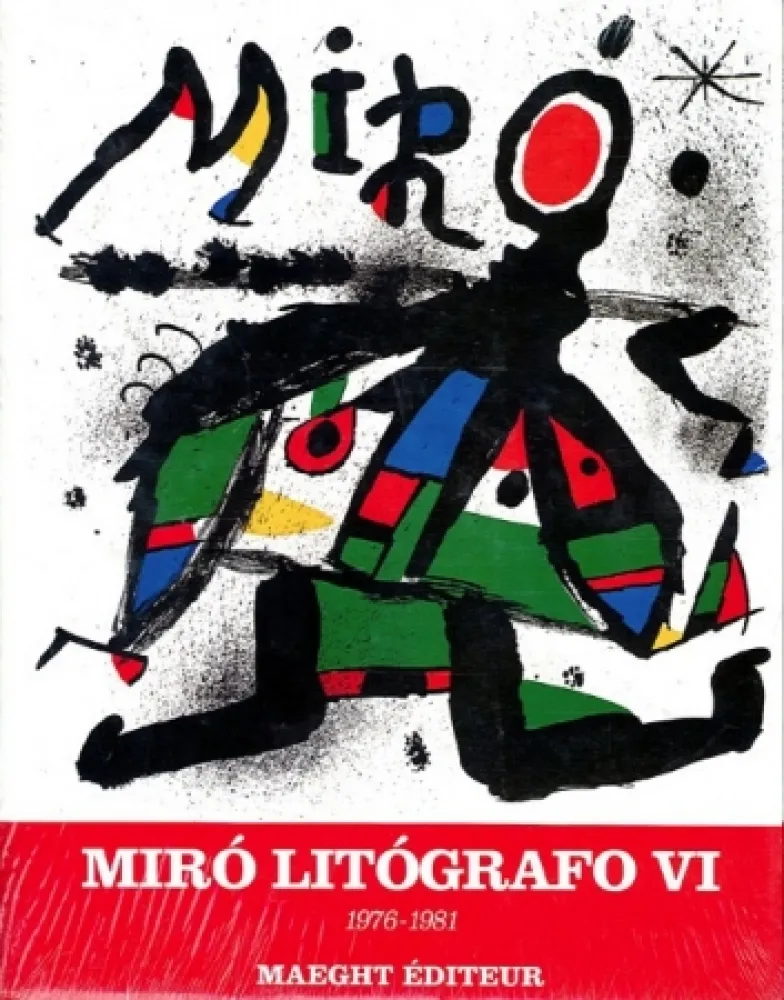 Geïllustreerd Boek Miró - MIRO LITHOGRAPHE VI 