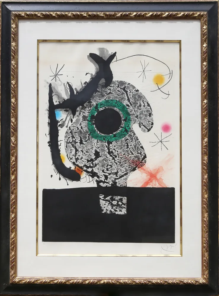 Aquatint Miró - Polypheme