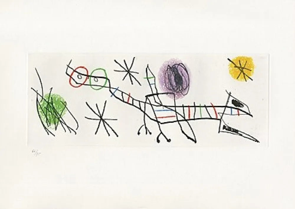Ets En Aquatint Miró - Sheet 2 from 