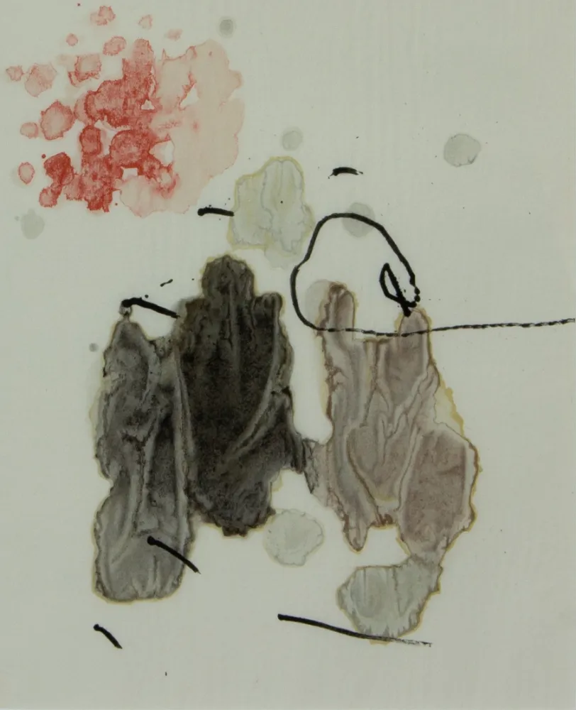 Lithografie Miró - TRACE SUR L'EAU