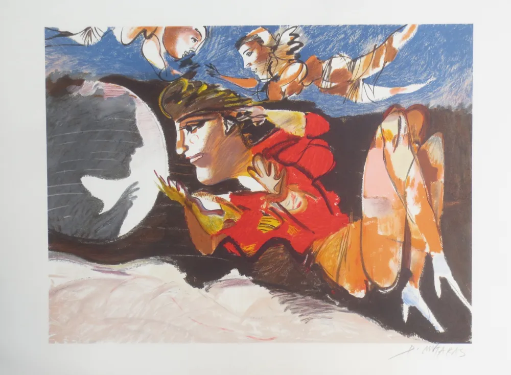 Lithografie Mitaras - Sans titre