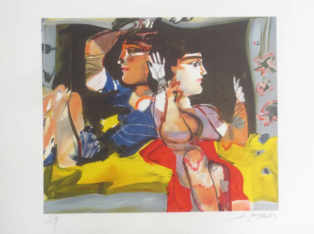 Lithografie Mitaras - Sans titre