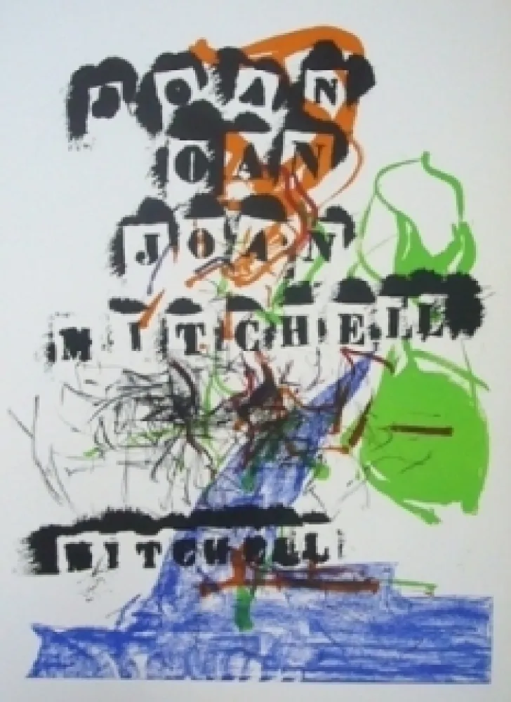 Lithografie Mitchell - Exposition Jean Fournier