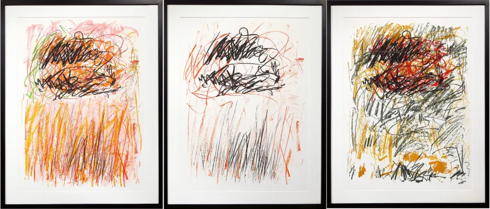 Lithografie Mitchell - Flowers I-III from Bedford Series