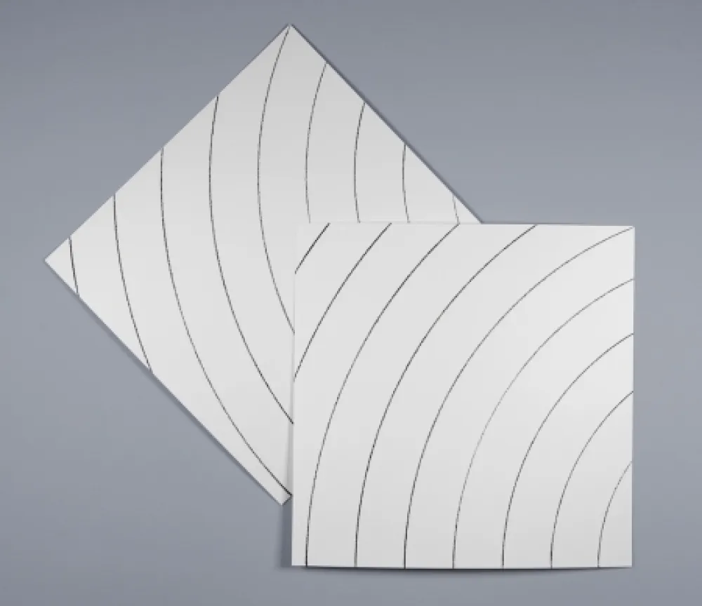 Zeefdruk Morellet - Ondes parasites 2